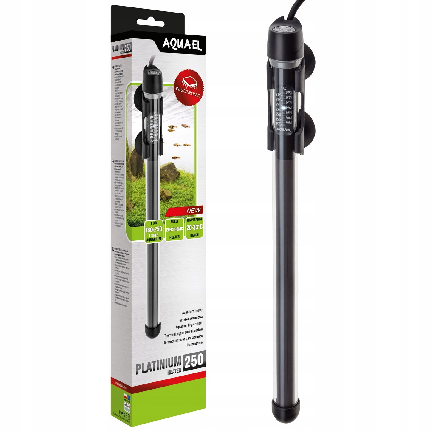 Calentador platinium heater 250 de Aquael