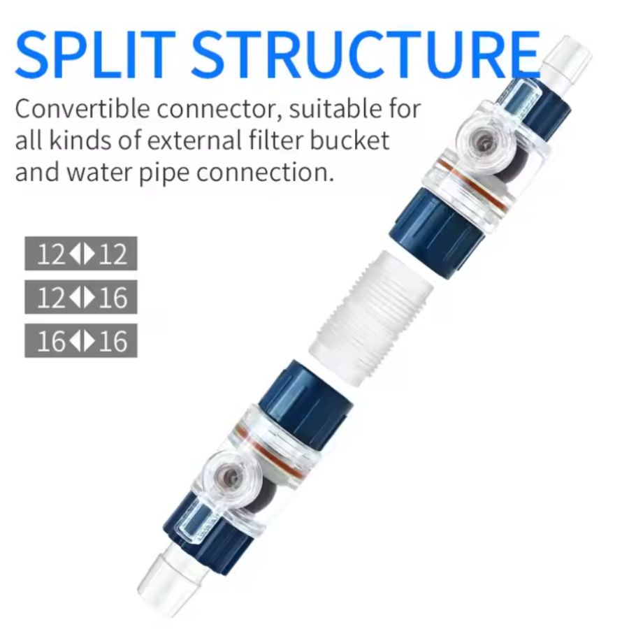 Conexión rápida para tubo 12mm - WeekAqua