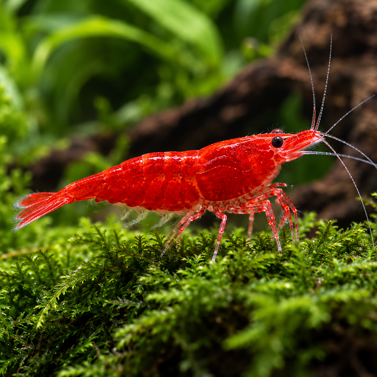 Neocaridina red fire talla 1,5-2cm