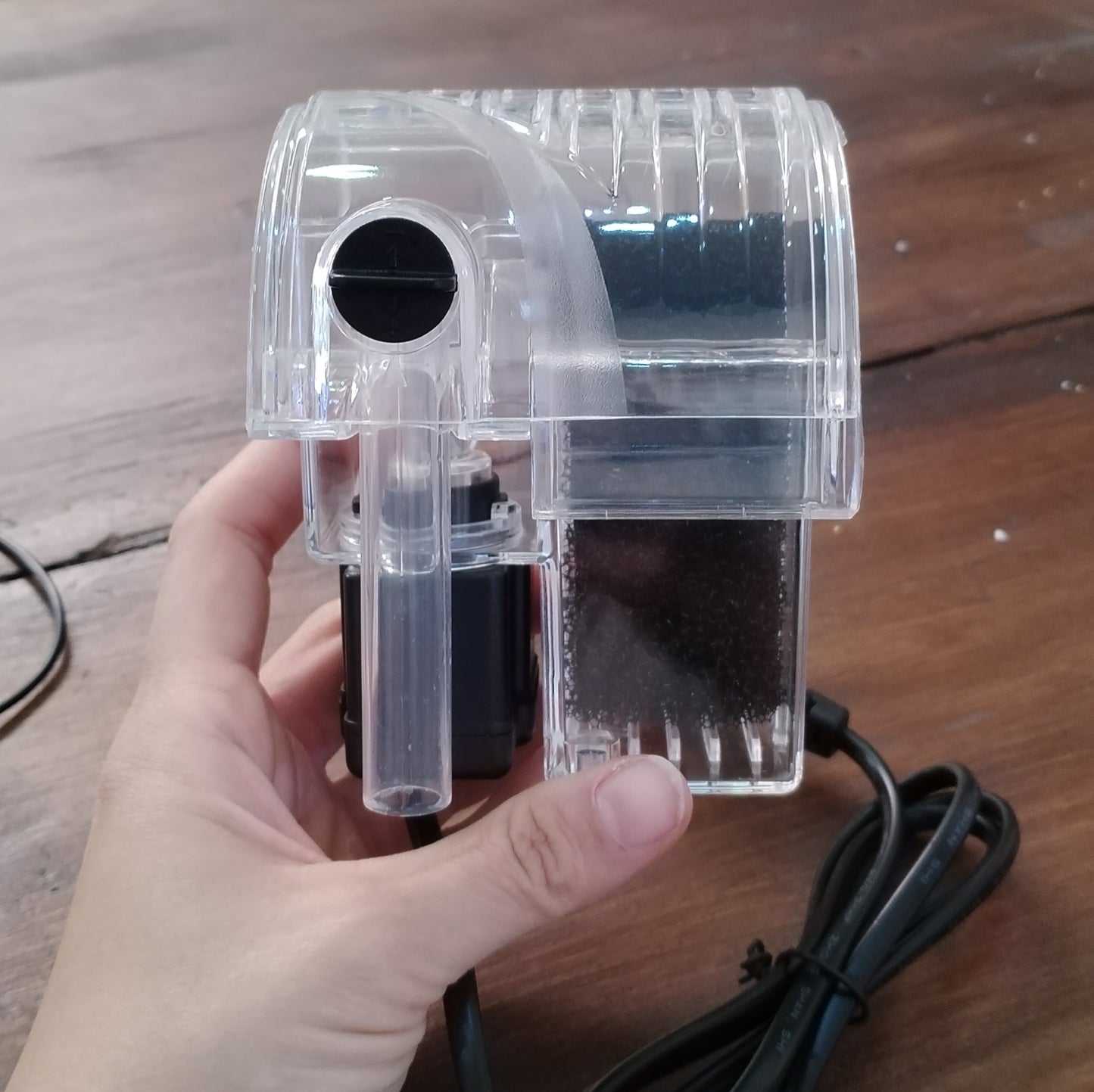 Filtro de mochila transparente - 250L/h