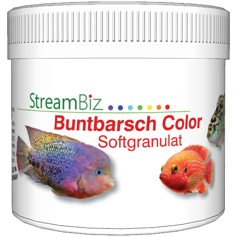 StreamBiz Cichlid Color Soft Granules 230 g