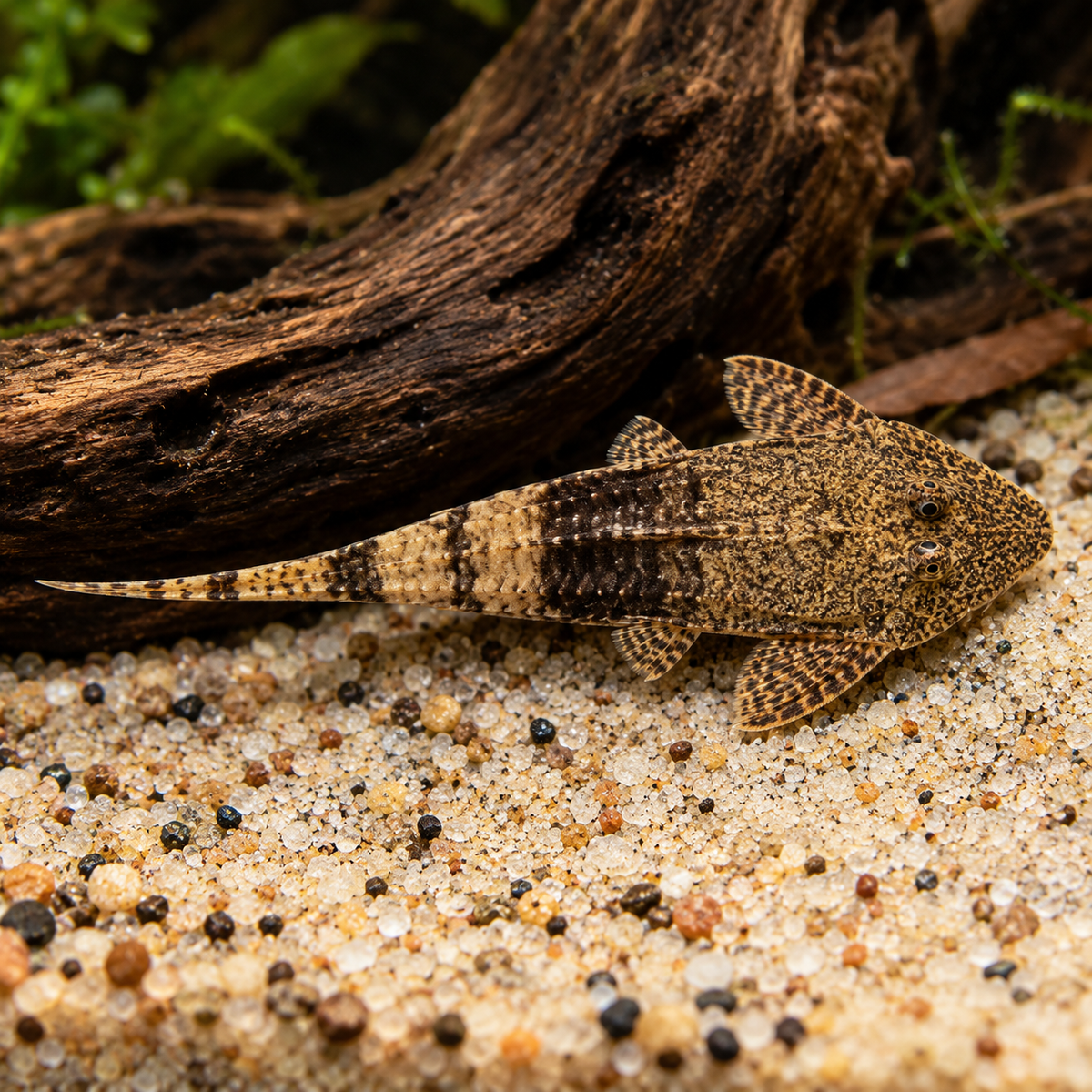 Pseudohemiodon cf. Aphitanos talla 16cm