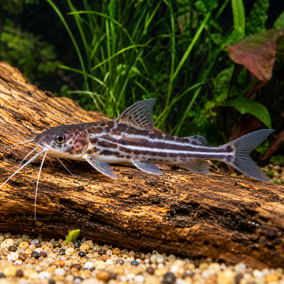 Pimelodus albofasciatus talla 12cm