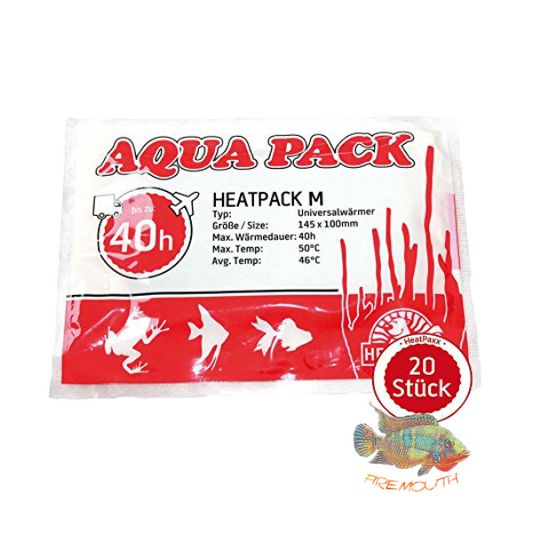 Heat pack - para transporte de peces - 40horas