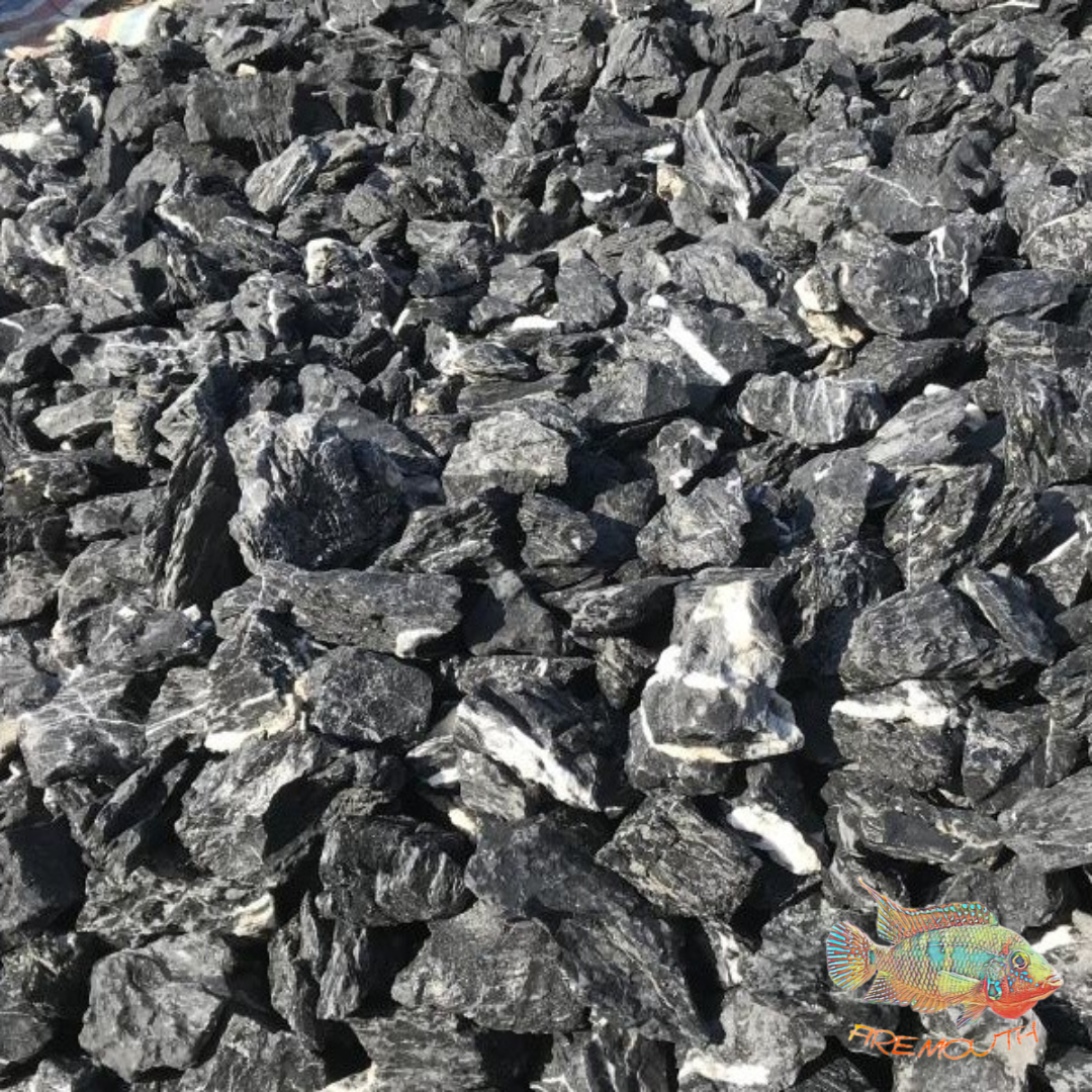 Seiryu Stone Black - Roca por kilo