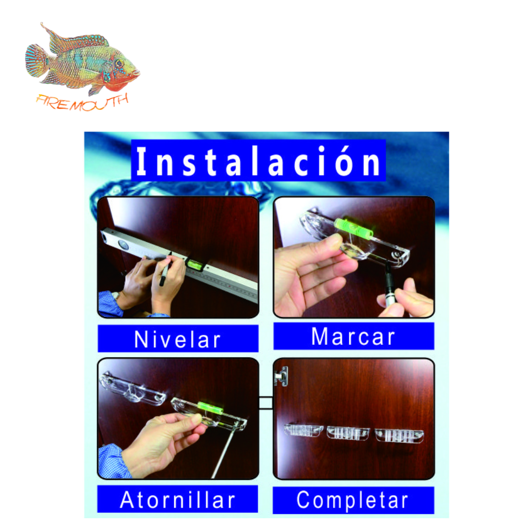 Soporte herramientas Aquascaping