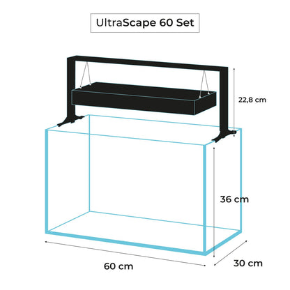 Set ultrascape 60 Forest Aquael