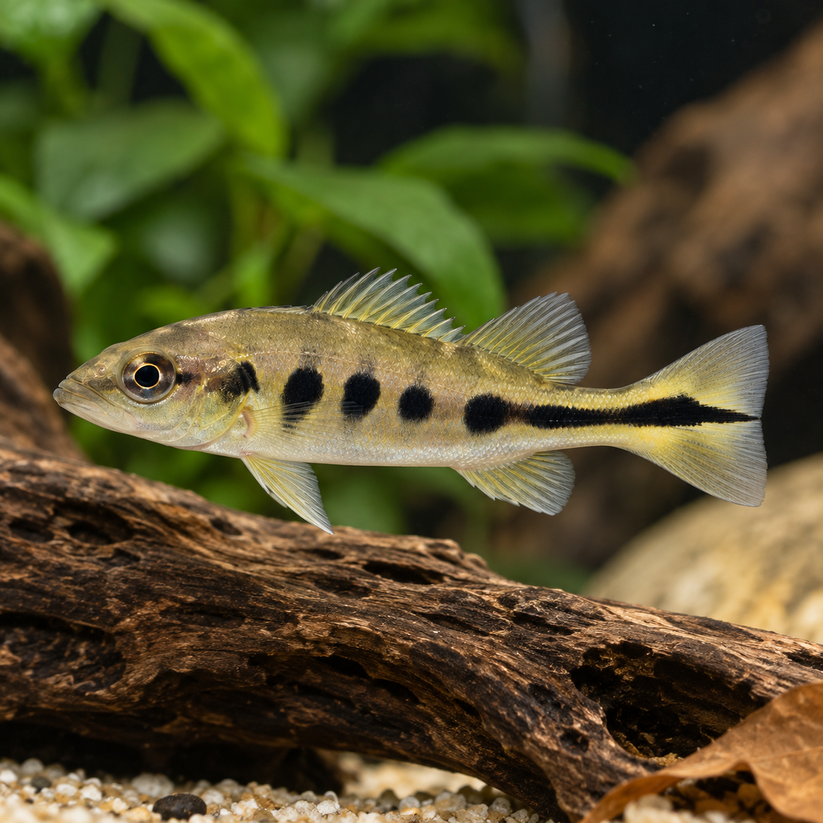 Pike fish kelberi cichla kelberi