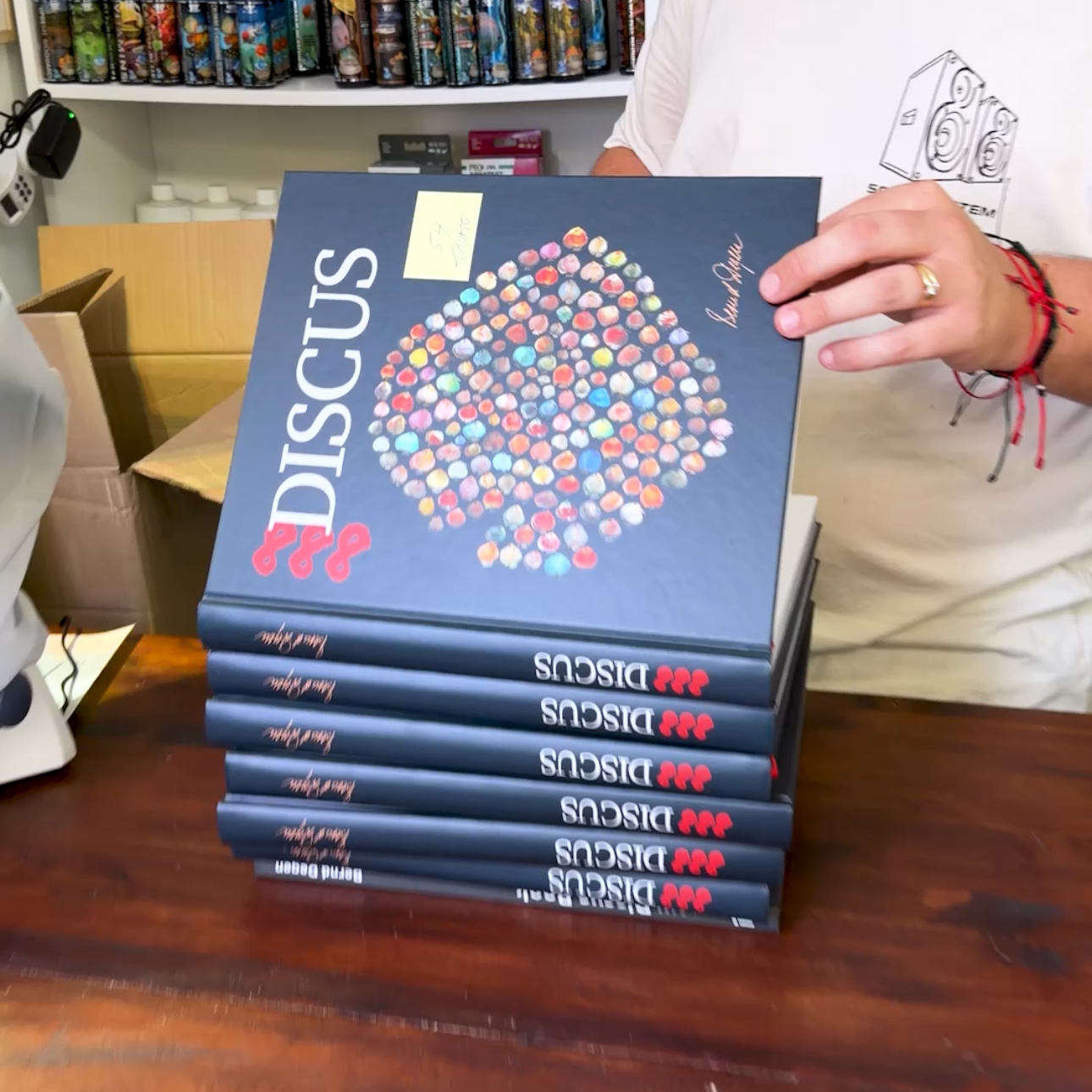 Libro Disco 888 Bern Degen - dedicatoria personalizada