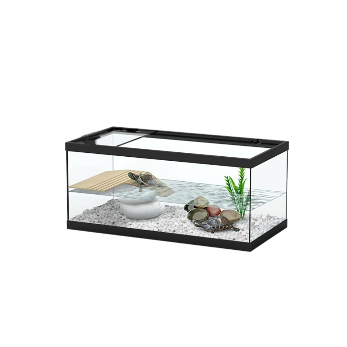 Tortuguera "tortum" 40x20x16 negro