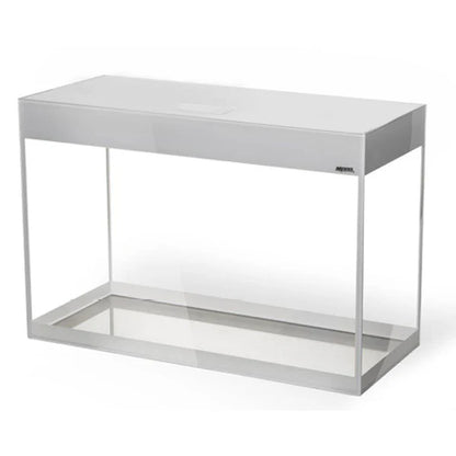 SET Aquael Glossy 100 de 215L (acuario + mesa + tapa con iluminación) - Blanco