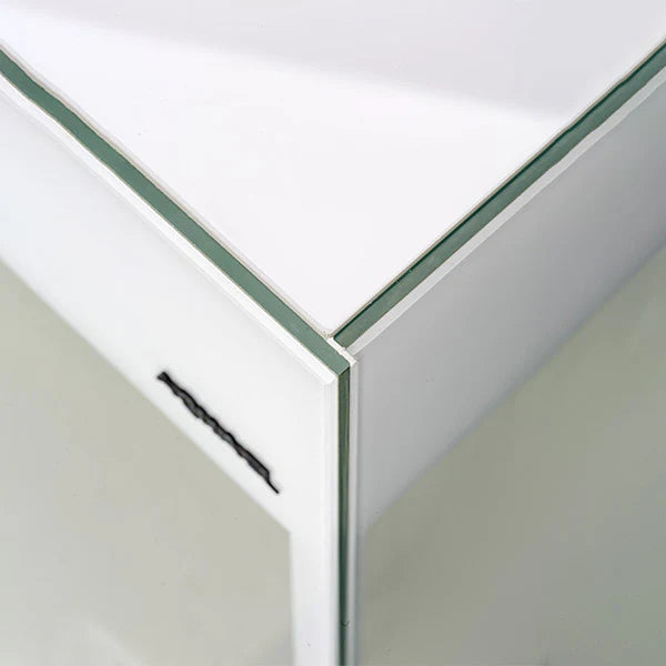 SET Aquael Glossy 100 de 215L (acuario + mesa + tapa con iluminación) - Blanco