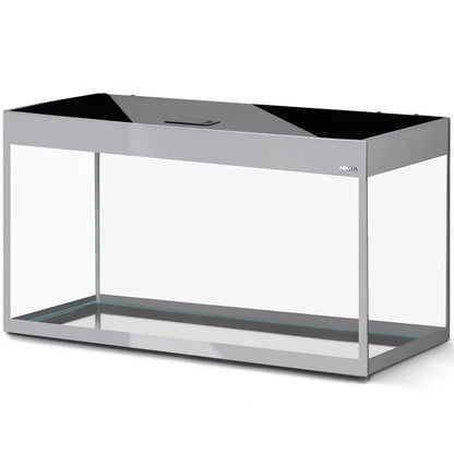 SET Aquael Glossy 100 de 215L (acuario + mesa + tapa con iluminación) - Gris