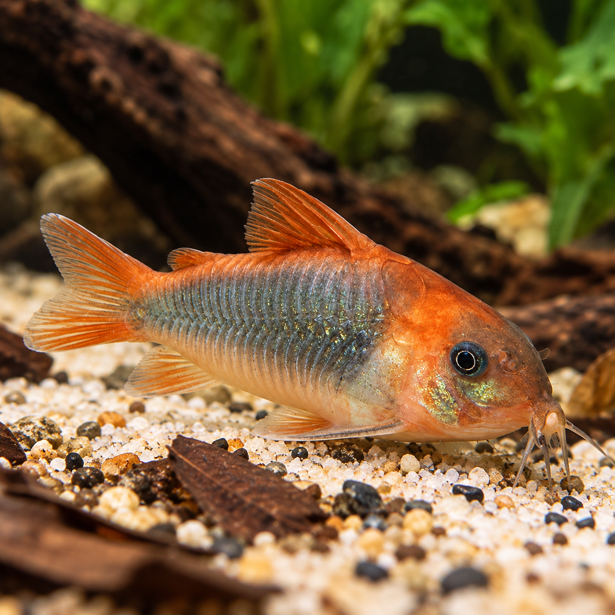 Corydoras eques real wild talla lg/xlg