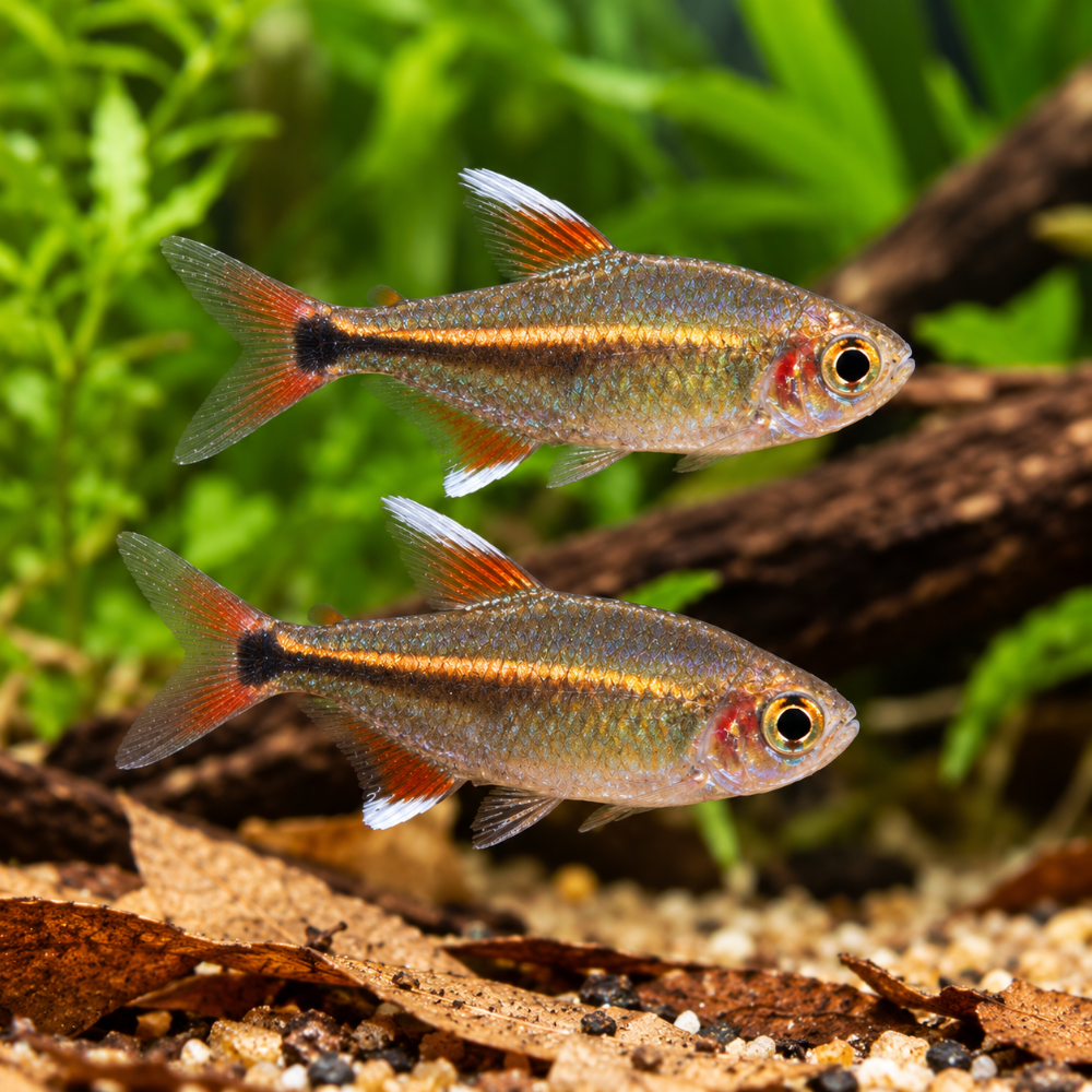 Hyphessobrycon ornatus bred talla md