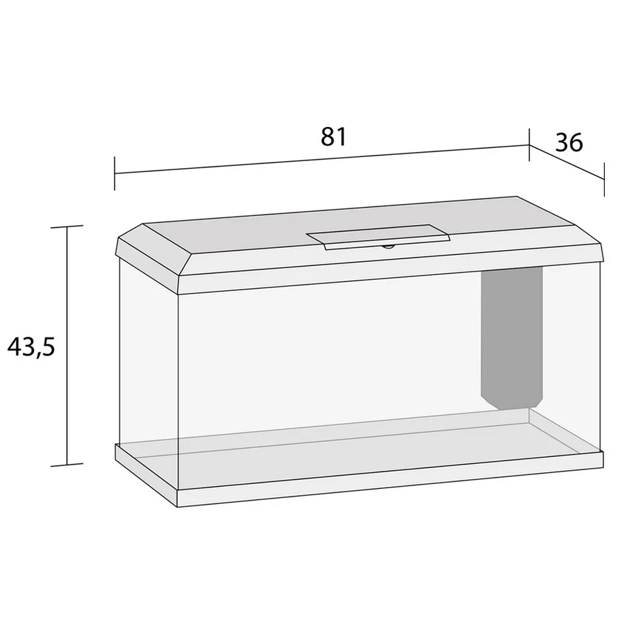 Acuario + mesa BLANCO JUWEL PRIMO 110 L TWINSTAR EDICION