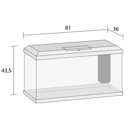 Acuario + mesa BLANCO JUWEL PRIMO 110 L TWINSTAR EDICION
