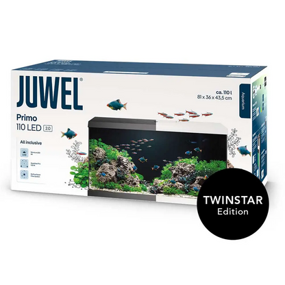 Acuario + mesa BLANCO JUWEL PRIMO 110 L TWINSTAR EDICION