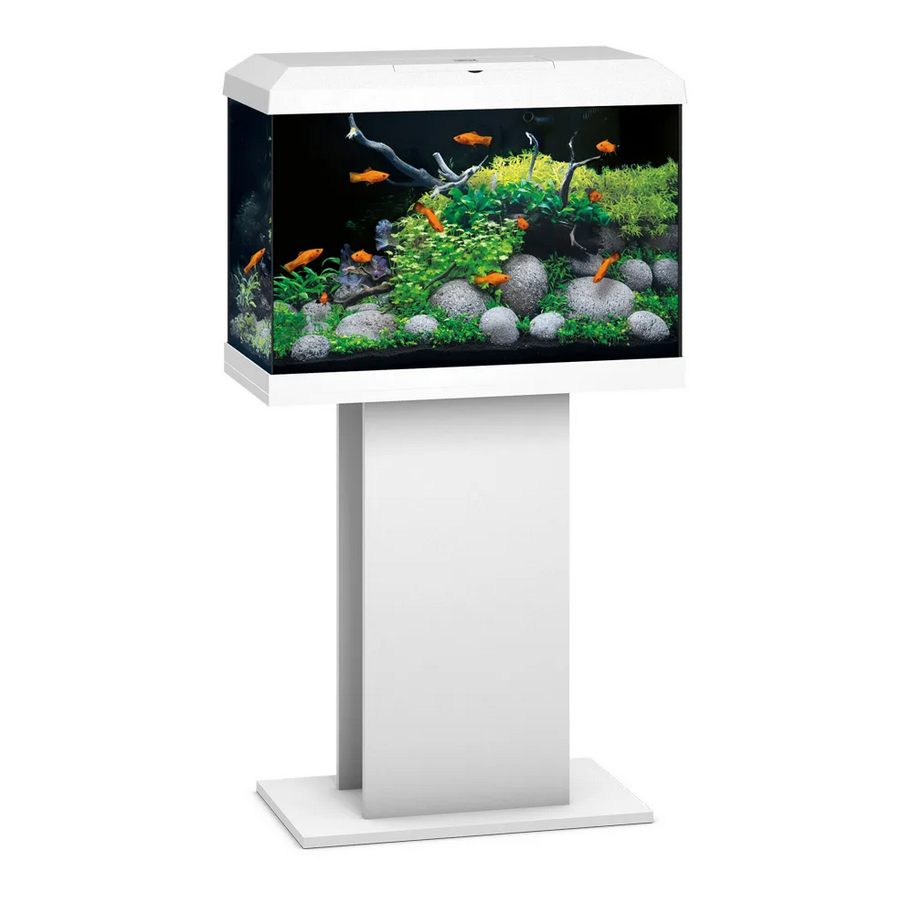 Acuario + mesa BLANCO JUWEL PRIMO 70 L TWINSTAR EDICION