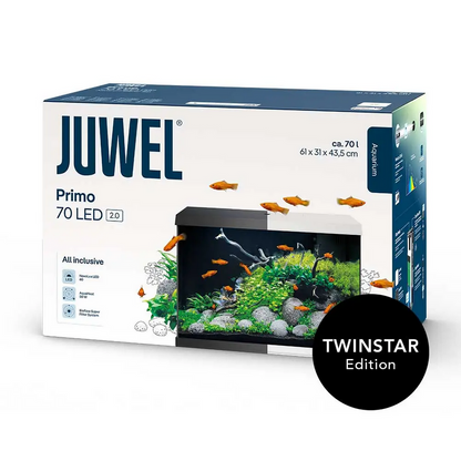 Acuario + mesa NEGRO JUWEL PRIMO 70 L TWINSTAR EDICION