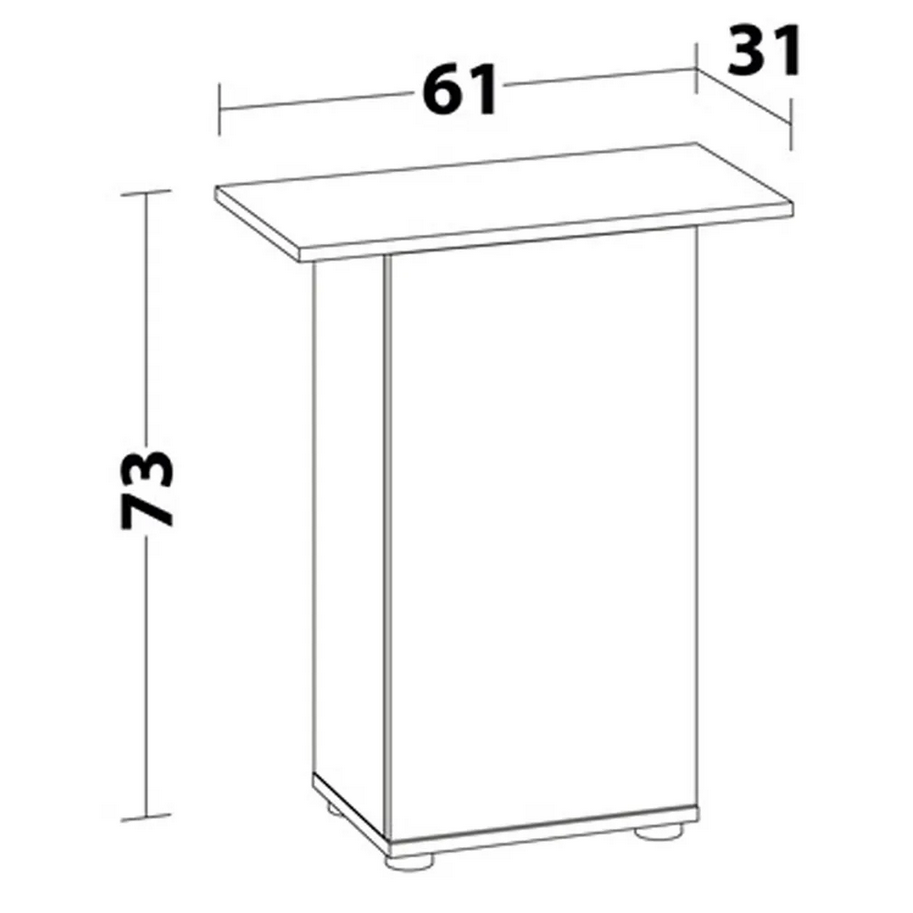 Acuario + mesa NEGRO JUWEL PRIMO 70 L TWINSTAR EDICION