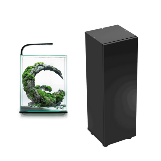 Kit acuario y mesa NEGRO | Shrimp Set D&N 30