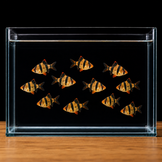 Pack 10 puntius tetrazona | oferta con envio incluido