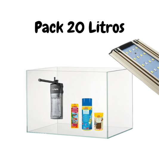 Kit acuario 20 litros