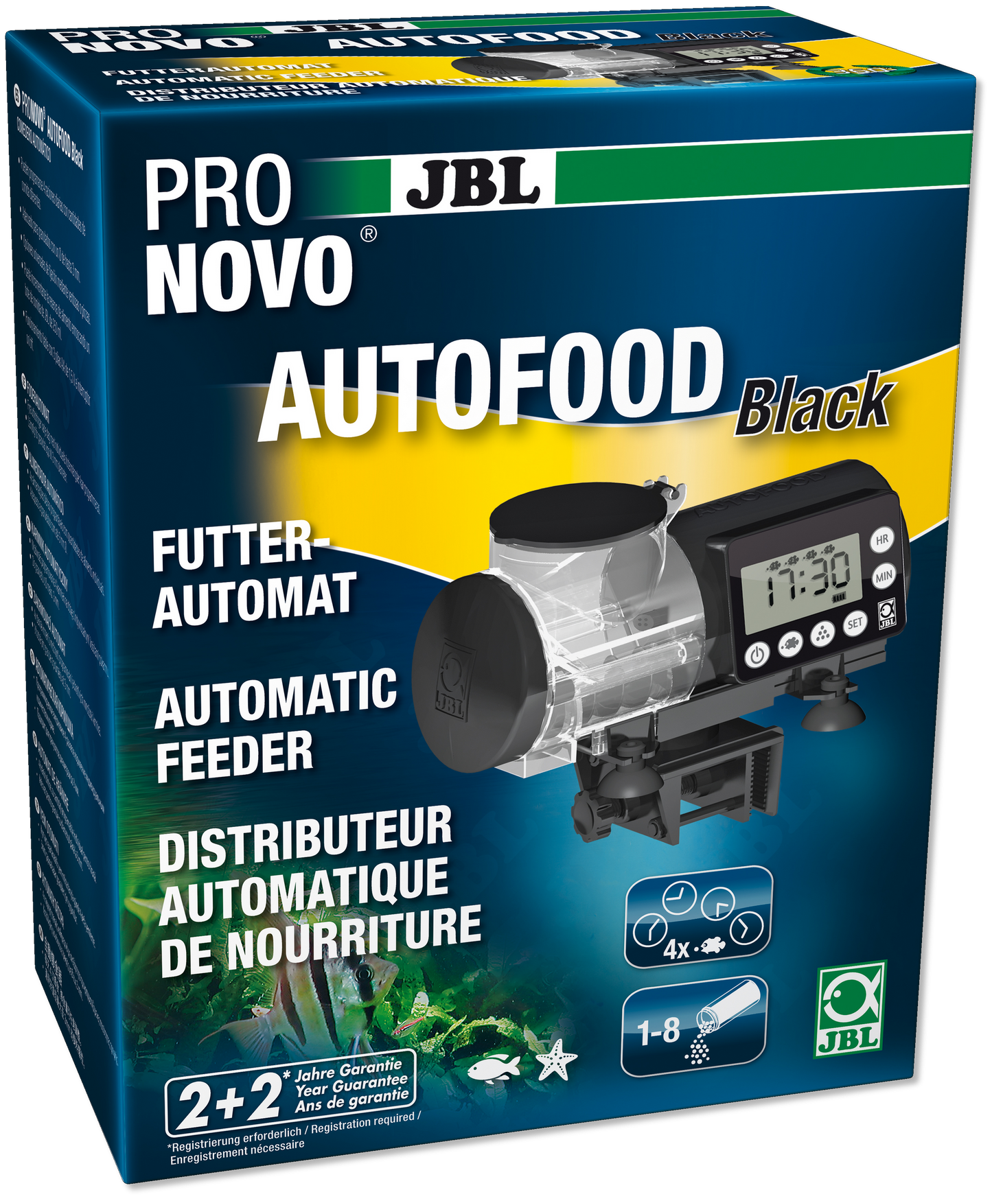 Comedero automático negro JBL
