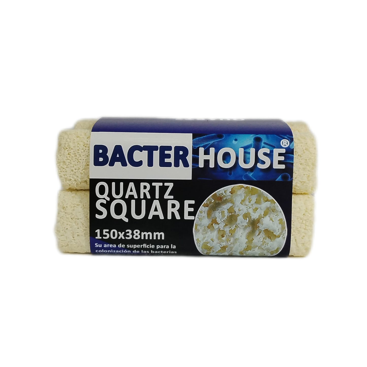 Bacterhouse Quartz Square 150x38mm