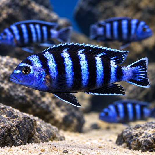 Pseudotropheus demasoni talla 3cm