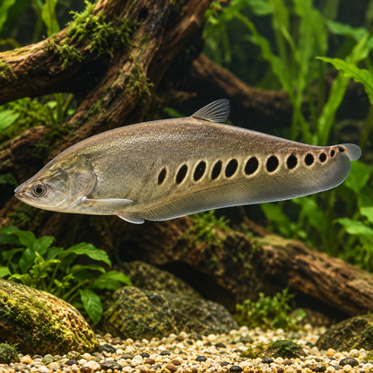Notopterus chitala talla 10cm
