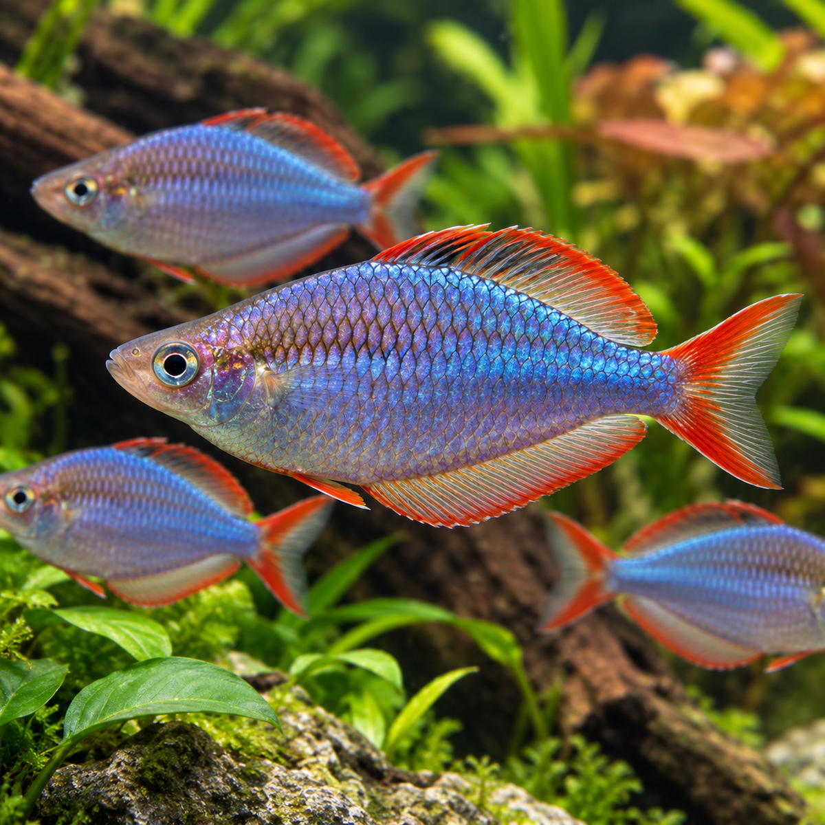 Melanotaenia praecox talla 2,5cm