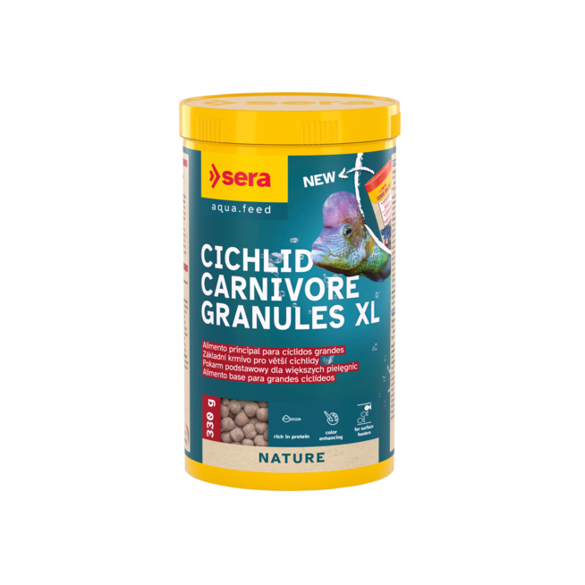 sera cichlid carnivore granules XL 1000ml