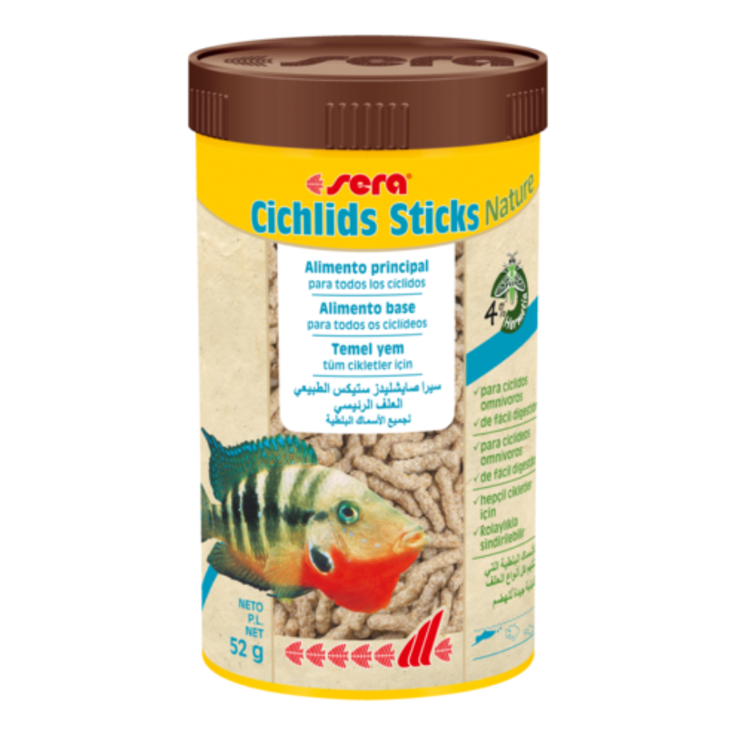 sera Cichlids Sticks Nature 250ml