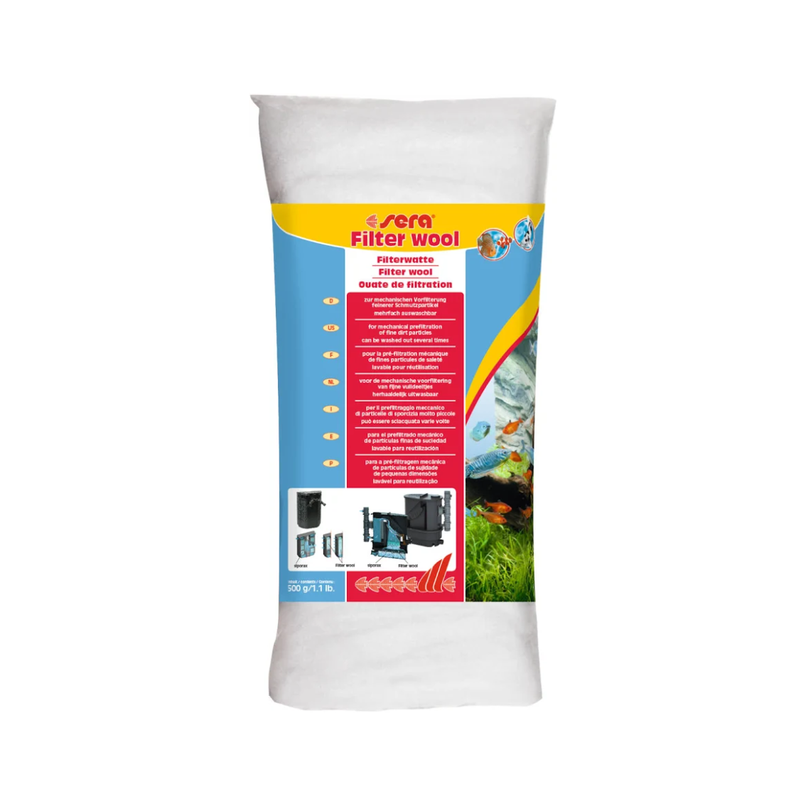 Sera filter wool perlón - 500gr