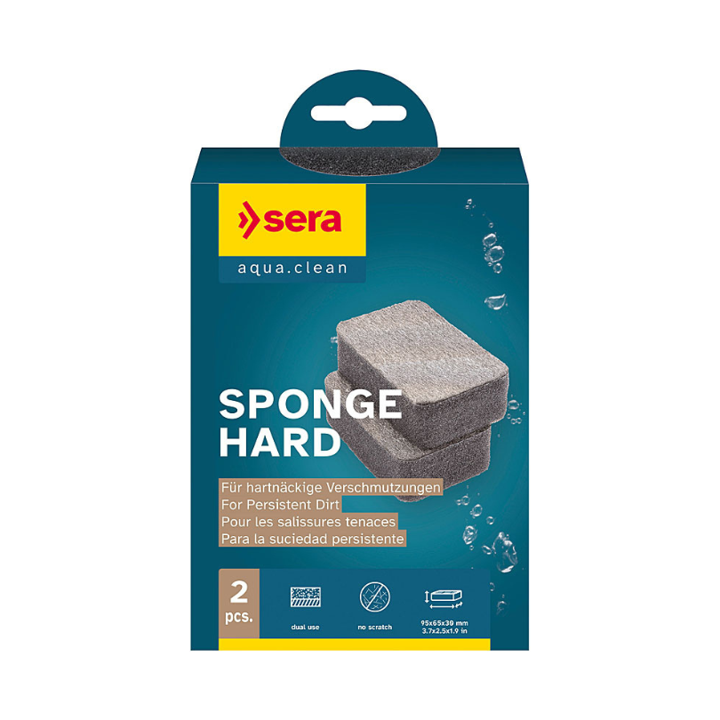 sera Sponge Hard | esponja de limpieza