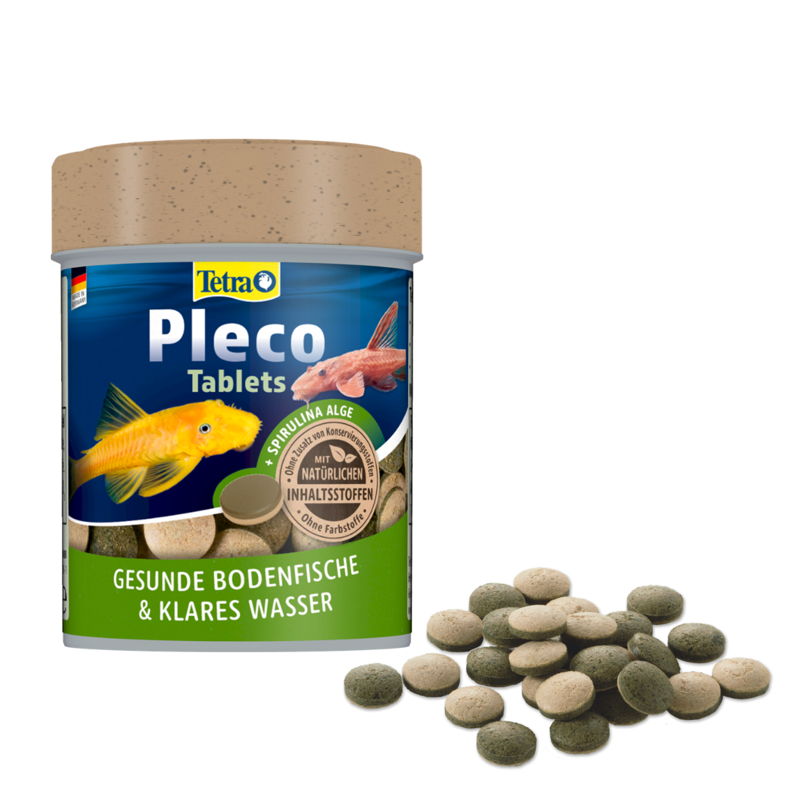Tetra Pleco Tablets 120uds 36g