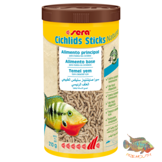 sera Cichlids Sticks Nature 210 grams